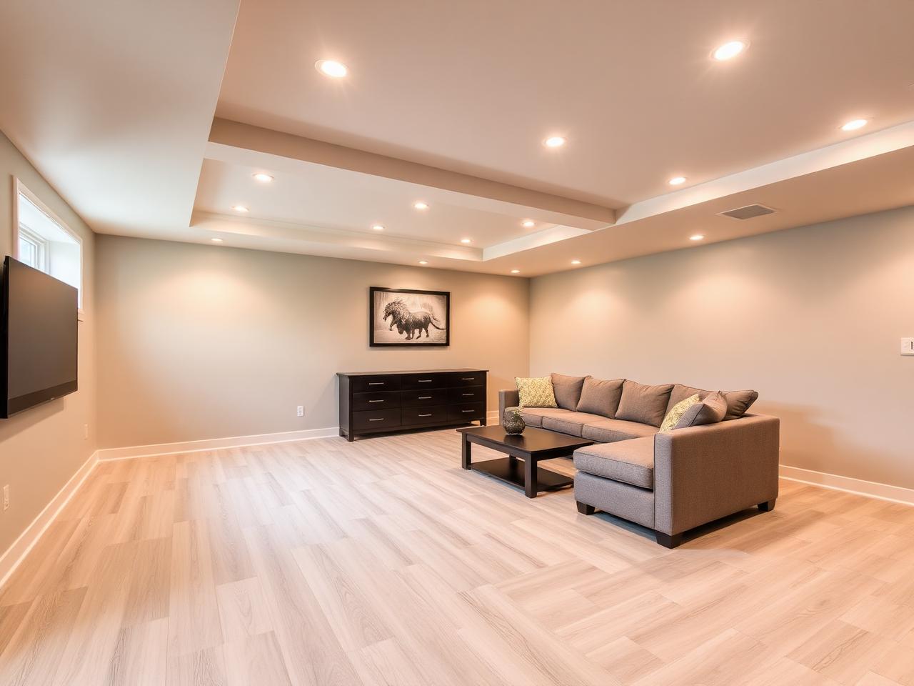 Family Room — Westchester — completed Paramount Builders project