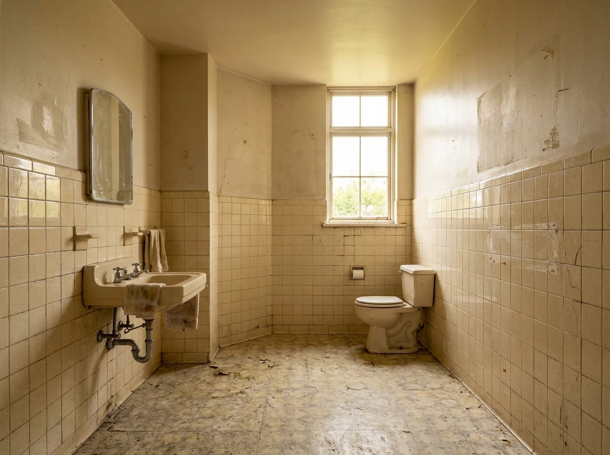 Ensuite — Long Island — before state, same camera angle