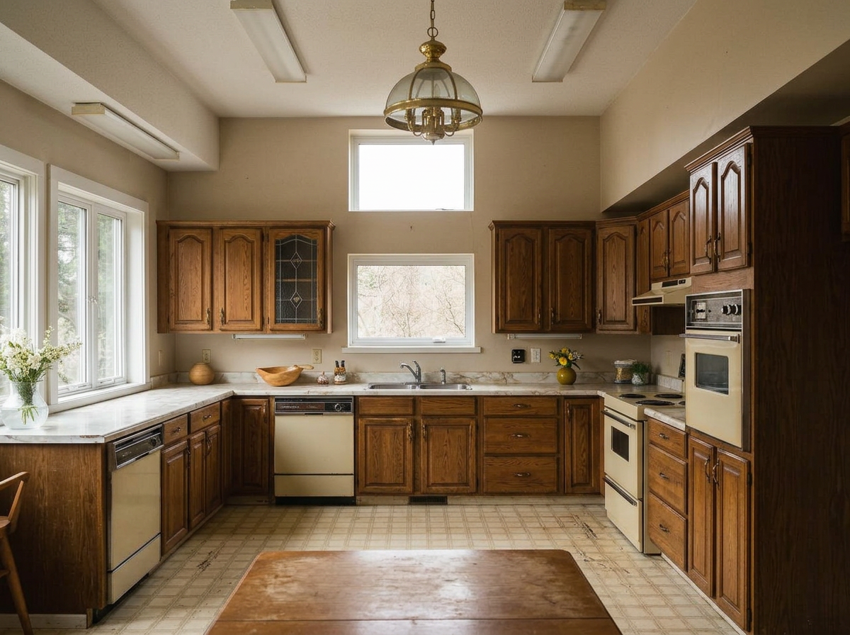 Open Kitchen — Brooklyn — before state, same camera angle